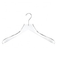 Acrylic hangers/Clear Acrylic coat hangers/Engraved clothes hanger acrylic wholesale