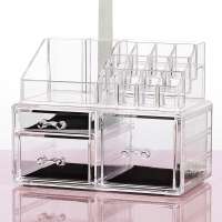 Custom Acrylic Accessories  makeup acrylic cabinet plastic storage case for eyelash cosmetic