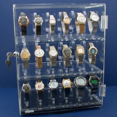 lockable jewellery display showcase