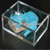 Stackable Clear Acrylic Storage Shoes Boxes