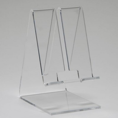 Clear acrylic cell phone display holders