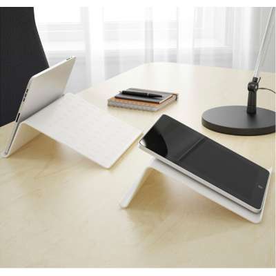 Custom universal L shape clear tablet holder for ipad/ipad mini/air 2