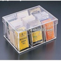 Tea bag / coffee bag makeup organizer acrylic organizer