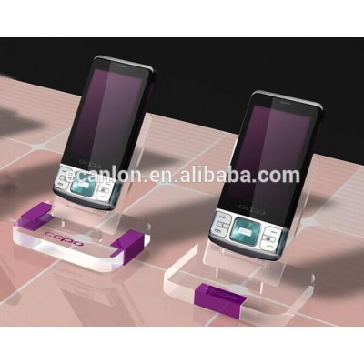 customized acrylic cell phone display stand mobile phone holder