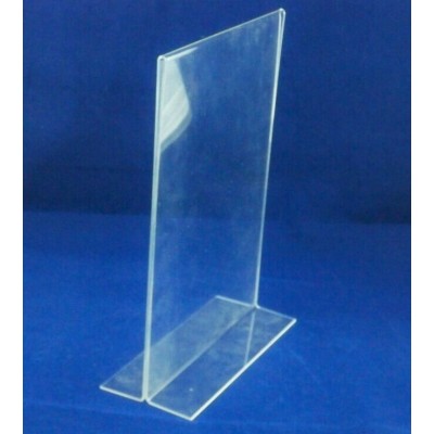 Single clear  acrylic flyer stands flyer holder