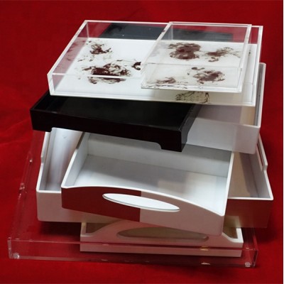 Custom high-quality colored acrylic tray,custom printed acrylic tray,decorative acrylic tray