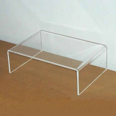 clear acrylic computer monitor stand