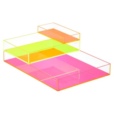 Clear acrylic tray, acrylic glue tray